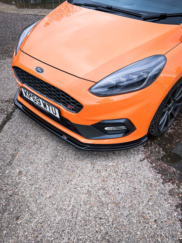 Ford Fiesta MK8 ST / ST- Line /MK8.5 ST-Line  V2 Front Splitter - TRC Performance Styling