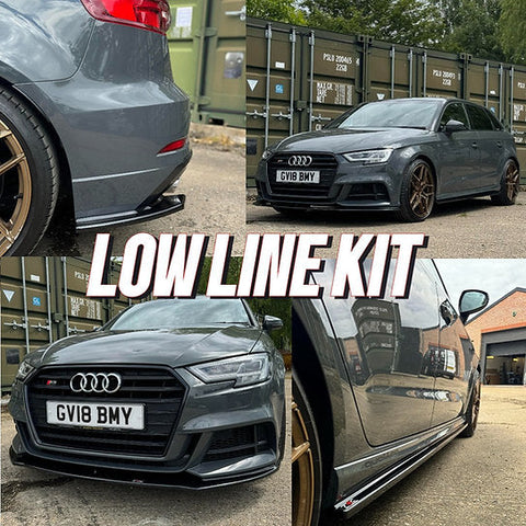 Audi S3 8V Facelift Sportback Low Line Kit - TRC Performance Styling