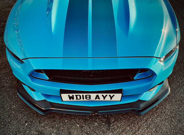 Triple R Composites - Ford Mustang GT 5.0L PFL Front Splitter | Car Enhancements UK
