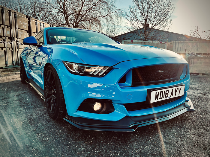 Triple R Composites - Ford Mustang GT 5.0L PFL Front Splitter | Car Enhancements UK