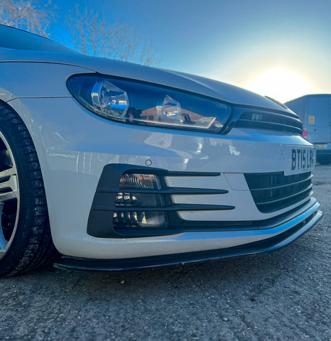 Volkswagen Scirocco R-Line Front Fog Surrounds - TRC Performance Styling