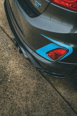 Triple R Composites - Ford Fiesta MK8 & MK8.5 ST / ST-Line V1 Rear Spats | Car Enhancements UK