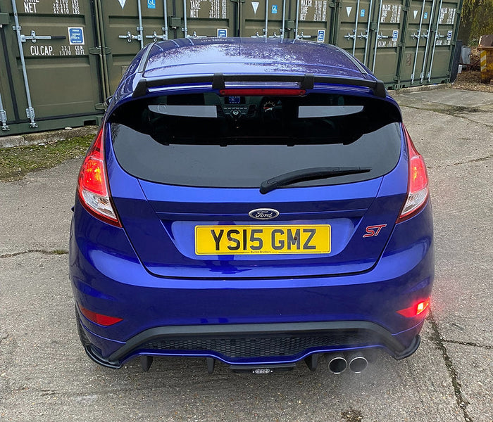 Triple R Composites - Ford Fiesta MK7 & MK7.5 (Zetec S / ST Line & ST) Rear Spoiler Raised Extension | Car Enhancements UK