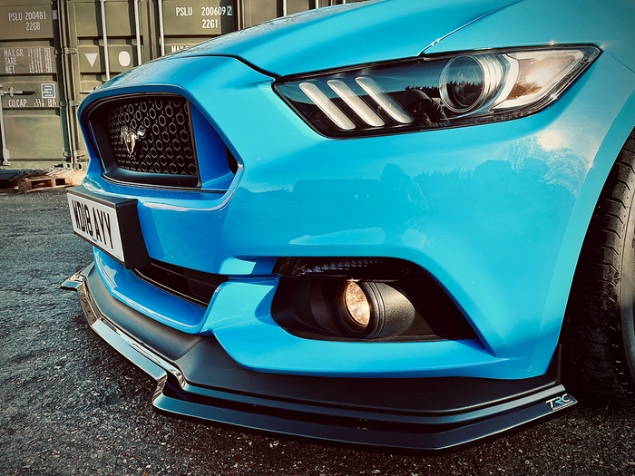 Triple R Composites - Ford Mustang GT 5.0L PFL Front Splitter | Car Enhancements UK