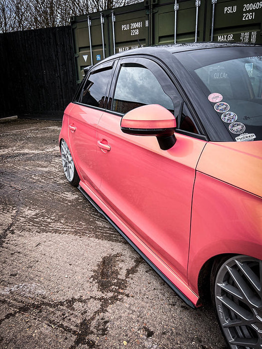 Triple R Composites - Audi S1 8X - V2 Side Skirt Splitters
