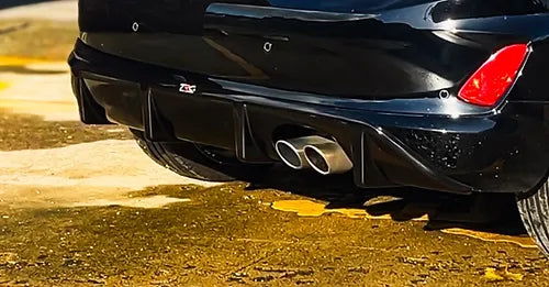 Triple R Composites - Ford Fiesta MK8 / MK8.5 ST & ST LINE Rear Finned Diffuser | Car Enhancements UK