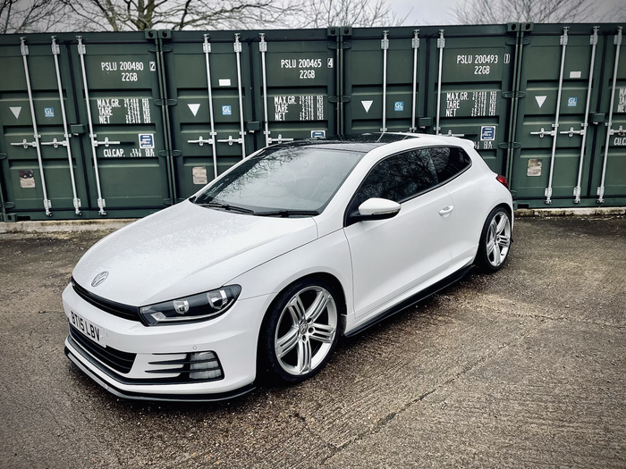 Volkswagen Scirocco R-Line FL Front Splitter - TRC Performance Styling