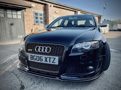 Audi RS4 B7 Saloon Front Splitter - TRC Performance Styling