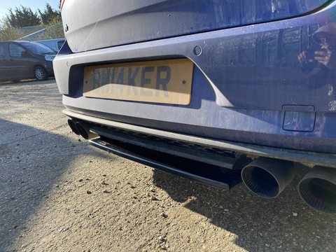 Volkswagen Golf MK7.5 R Rear Centre Blade - TRC Performance Styling