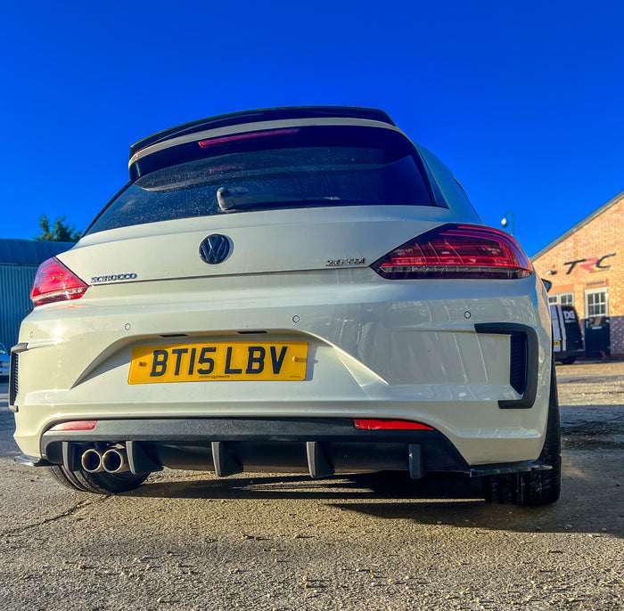 Volkswagen Scirocco R-Line 5 Diffuser Fins - TRC Performance Styling