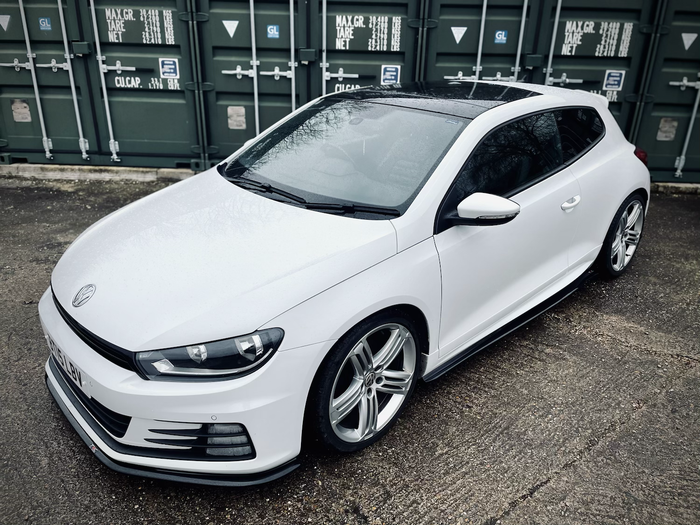 Volkswagen Scirocco R-Line FL Front Splitter - TRC Performance Styling