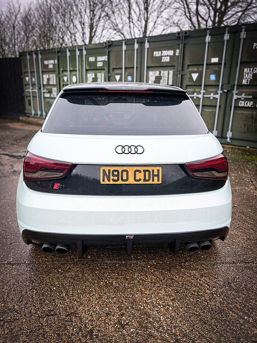 Audi S1 8X Rear Finned Diffuser - TRC Performance Styling