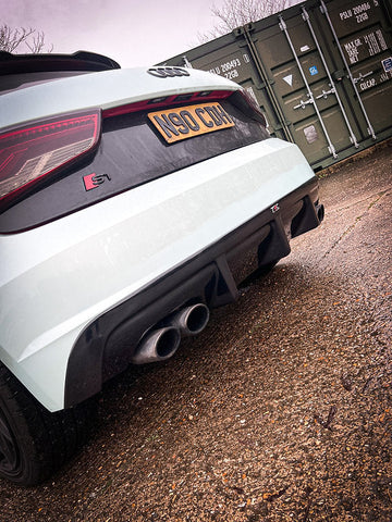 Audi S1 8X Rear Finned Diffuser - TRC Performance Styling