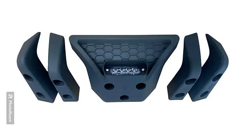 Triple R Composites - Ford Fiesta MK8 / MK8.5 ST Diffuser Fins & Rain Light | Car Enhancements UK