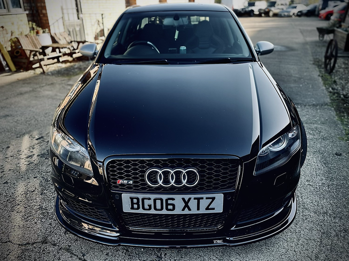 Audi RS4 B7 Saloon Front Splitter - TRC Performance Styling