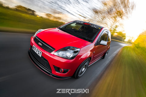 Ford Fiesta MK6 ST150 / Zetec S Front Splitter - TRC Performance Styling