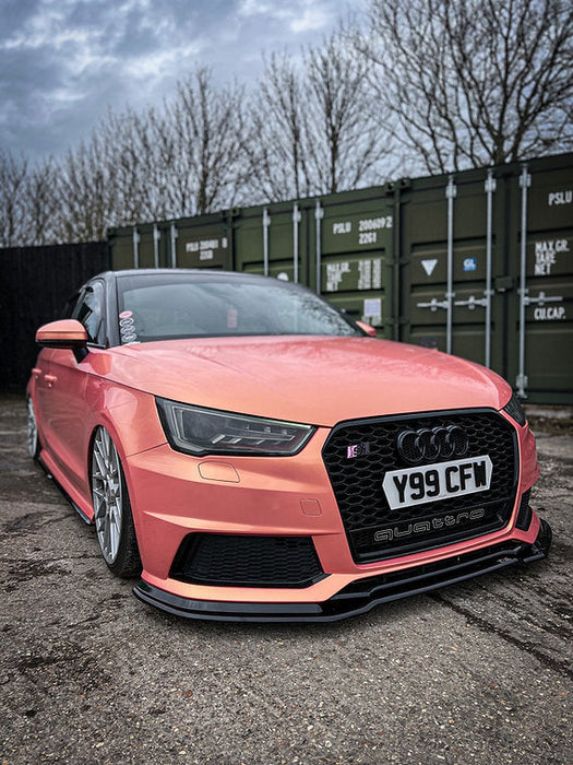 Audi S1 8X V2 Front Splitter - TRC Performance Styling
