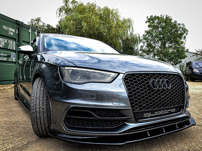 Audi S3 8V Pre Facelift Hatchback Front Splitter - TRC Performance Styling