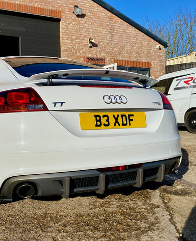 Audi TT MK2 S-Line Rear Diffuser Fins - TRC Performance Styling