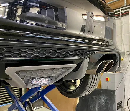 Triple R Composites - Ford Fiesta MK8 / MK8.5 ST Diffuser Fins & Rain Light | Car Enhancements UK