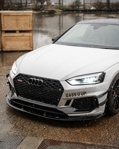 Dark Ghost - Audi RS5 B9 Front Splitter - TRC Performance Styling