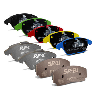 EBC Upgrade Front Brake Pads (Multiple Options) - MK7 Fiesta ST (ST180 & ST200) | Car Enhancements UK
