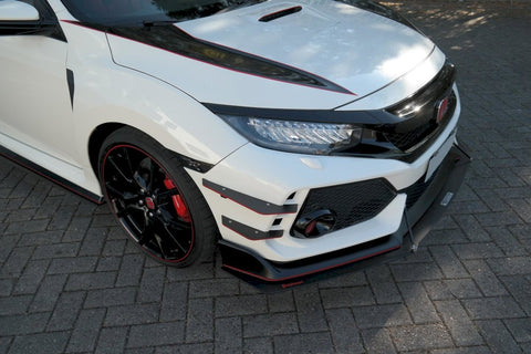 Maxton Design - FRONT CANARDS HONDA CIVIC MK10 TYPE-R (2017-2022)