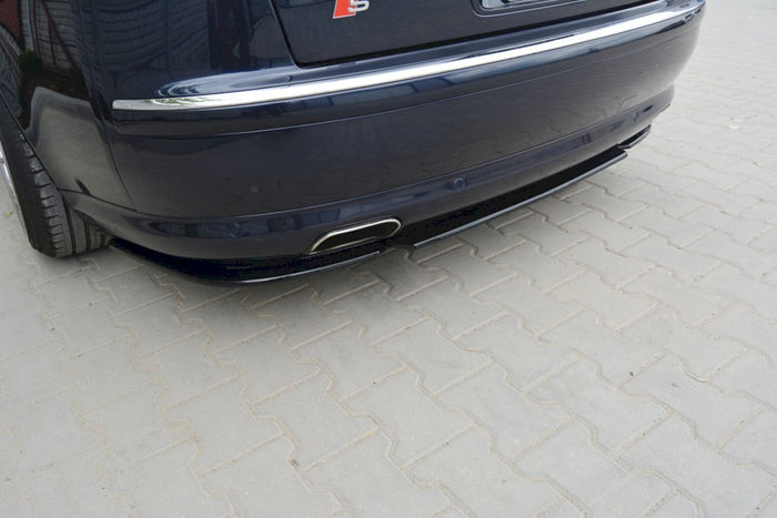 Maxton Design - CENTRAL REAR SPLITTER (NO VERTICAL BARS) AUDI S8 D3 (2006-2010)