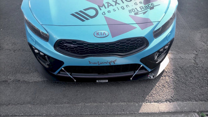 Maxton Design - FRONT RACING SPLITTER KIA CEE'D GT MK2 (2013-2018)