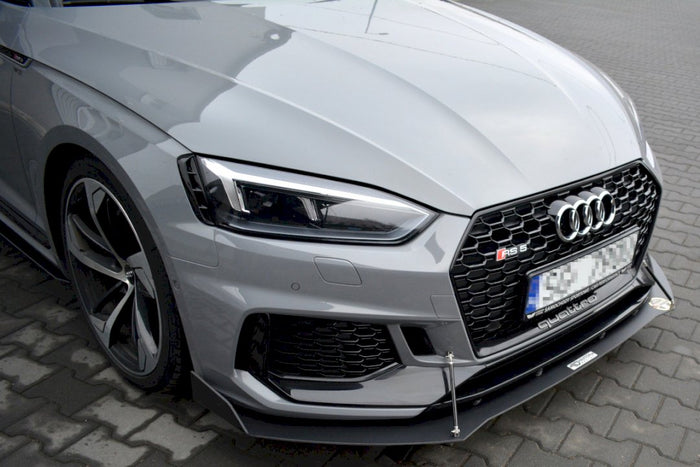 Maxton Design - RACING FRONT SPLITTER V.2 AUDI RS5 F5 COUPE / SPORTBACK
