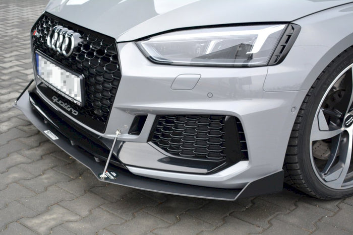 Maxton Design - RACING FRONT SPLITTER V.2 AUDI RS5 F5 COUPE / SPORTBACK