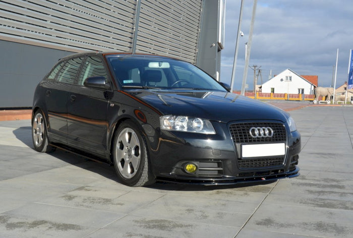 Maxton Design - FRONT SPLITTER AUDI A3 8P SPORTBACK S-LINE (2004-2008)