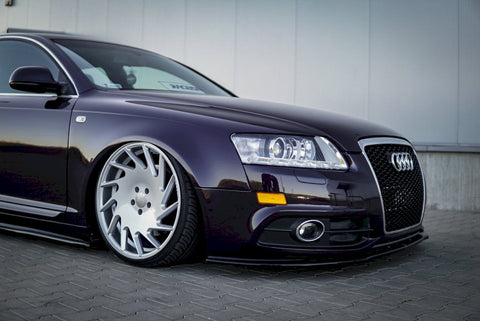 Maxton Design - FRONT SPLITTER AUDI A6 C6 S-LINE FACELIFT SEDAN (2008-2011)