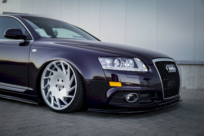 Maxton Design - FRONT SPLITTER AUDI A6 C6 S-LINE FACELIFT SEDAN (2008-2011)