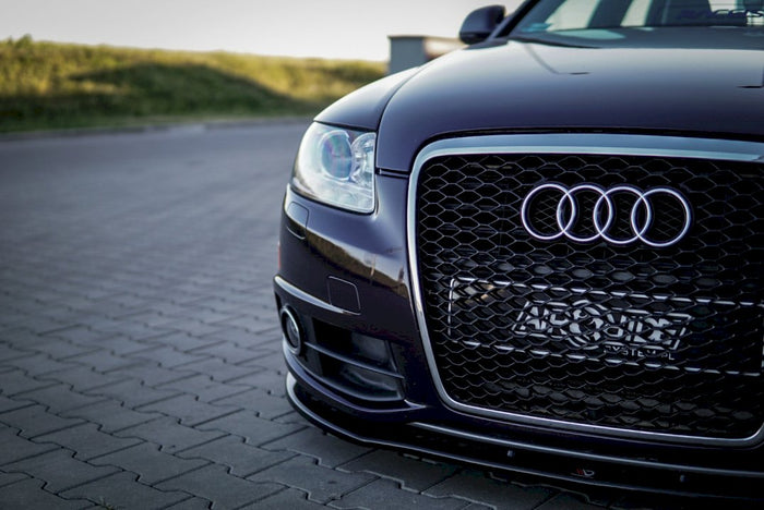 Maxton Design - FRONT SPLITTER AUDI A6 C6 S-LINE FACELIFT SEDAN (2008-2011)