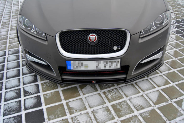 Maxton Design - FRONT SPLITTER JAGUAR XF (X250) MK1 SPORTBRAKE S-PACK (2012-2015)