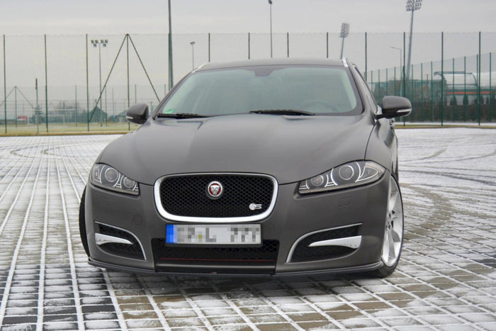 Maxton Design - FRONT SPLITTER JAGUAR XF (X250) MK1 SPORTBRAKE S-PACK (2012-2015)