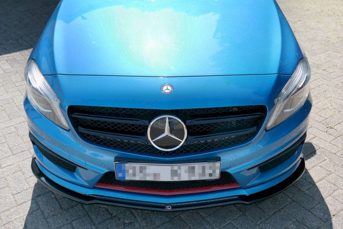 Maxton Design - FRONT SPLITTER MERCEDES A-CLASS W176 AMG-LINE PRE-FACELIFT (2013-2015)