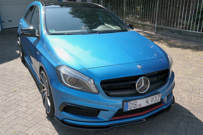 Maxton Design - FRONT SPLITTER MERCEDES A-CLASS W176 AMG-LINE PRE-FACELIFT (2013-2015)