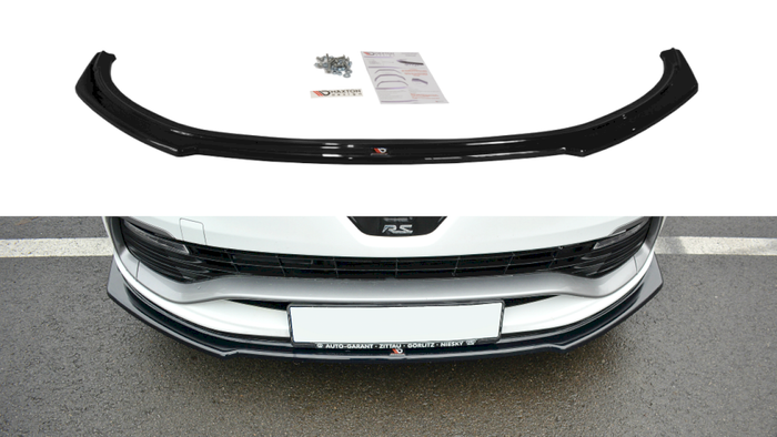 Maxton Design - FRONT SPLITTER RENAULT CLIO MK4 RS (2013-2019)