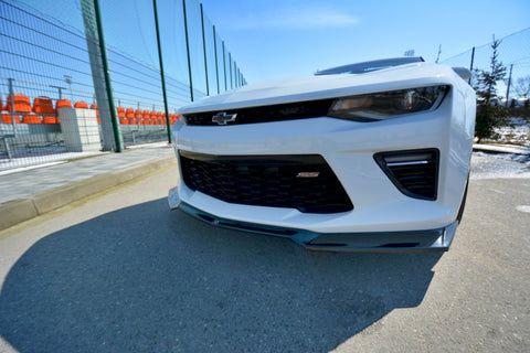 Maxton Design - FRONT SPLITTER V.1 CHEVROLET CAMARO 6TH-GEN. PHASE-I 2SS COUPE (2016-18)