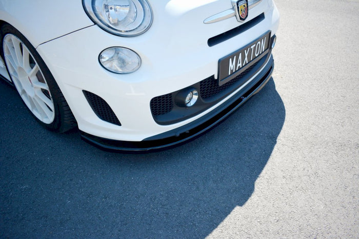 Maxton Design - FRONT SPLITTER V.2 FIAT 500 MK1 ABARTH (2008-2016)