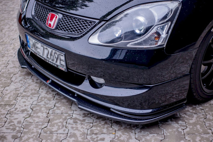 Maxton Design - FRONT SPLITTER V.1 HONDA CIVIC EP3 (MK7) TYPE-R/S FACELIFT (2004-2006)