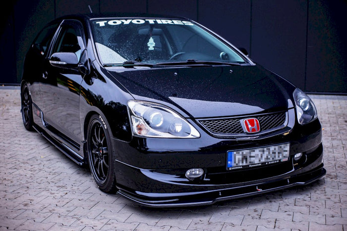 Maxton Design - FRONT SPLITTER V.1 HONDA CIVIC EP3 (MK7) TYPE-R/S FACELIFT (2004-2006)