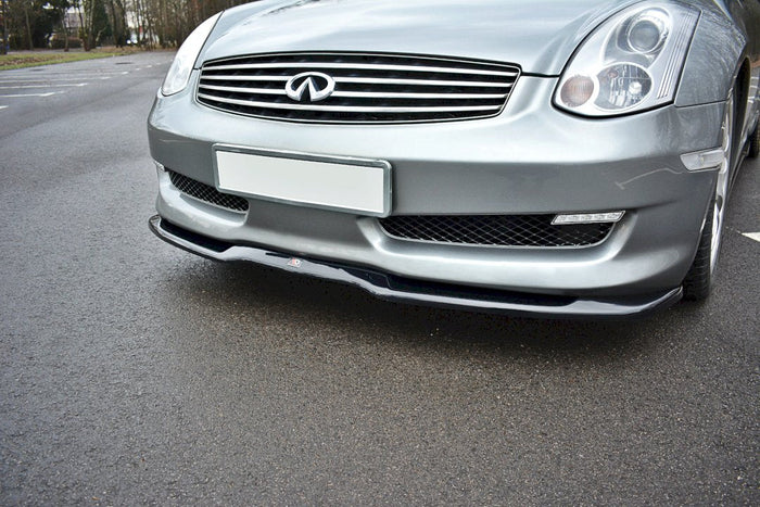Maxton Design - FRONT SPLITTER V.1 INFINITI G35 COUPE (2003-2007)