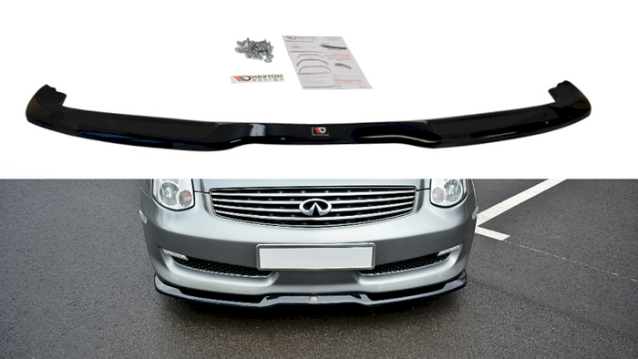 Maxton Design - FRONT SPLITTER V.1 INFINITI G35 COUPE (2003-2007)