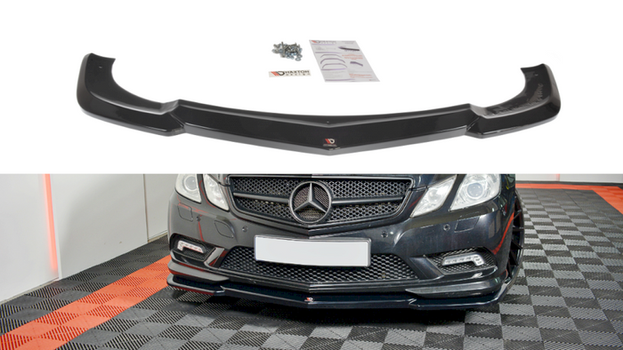 Maxton Design - FRONT SPLITTER MERCEDES-BENZ E-CLASS W207 COUPE AMG LINE (2009-2012)