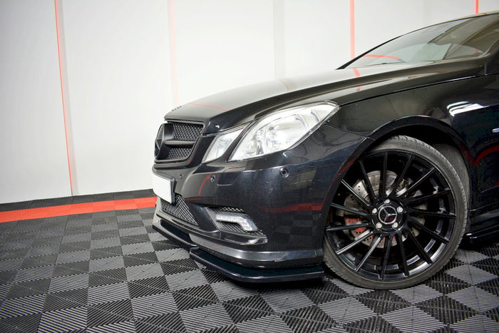Maxton Design - FRONT SPLITTER MERCEDES-BENZ E-CLASS W207 COUPE AMG LINE (2009-2012)