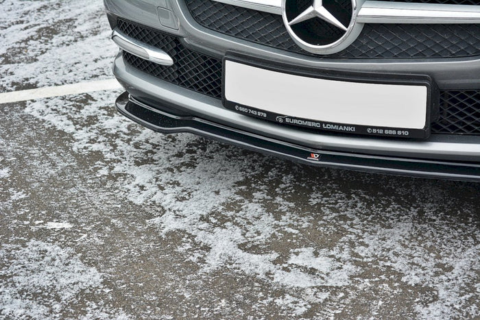 Maxton Design - FRONT SPLITTER V.1 MERCEDES SLK R172 STANDARD (2011-2015)