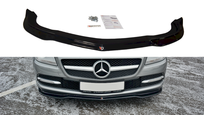 Maxton Design - FRONT SPLITTER V.1 MERCEDES SLK R172 STANDARD (2011-2015)
